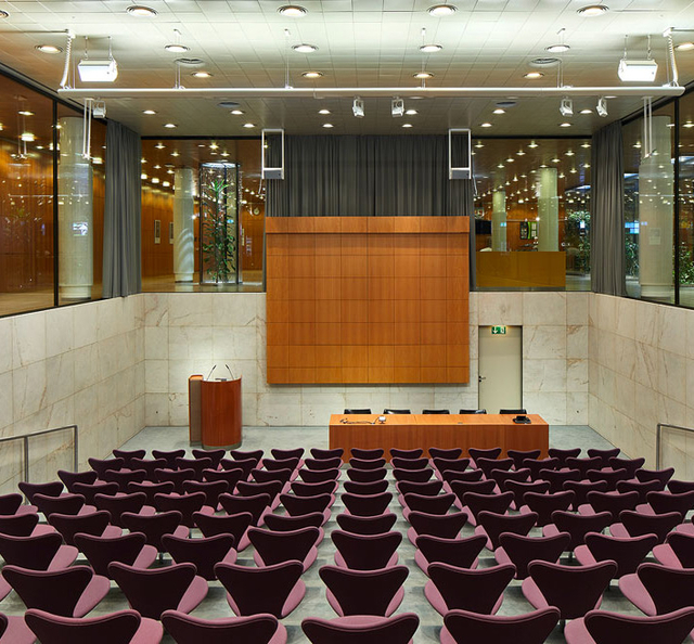 Arne Jacobsen Haus Gemeinschaftsflächen